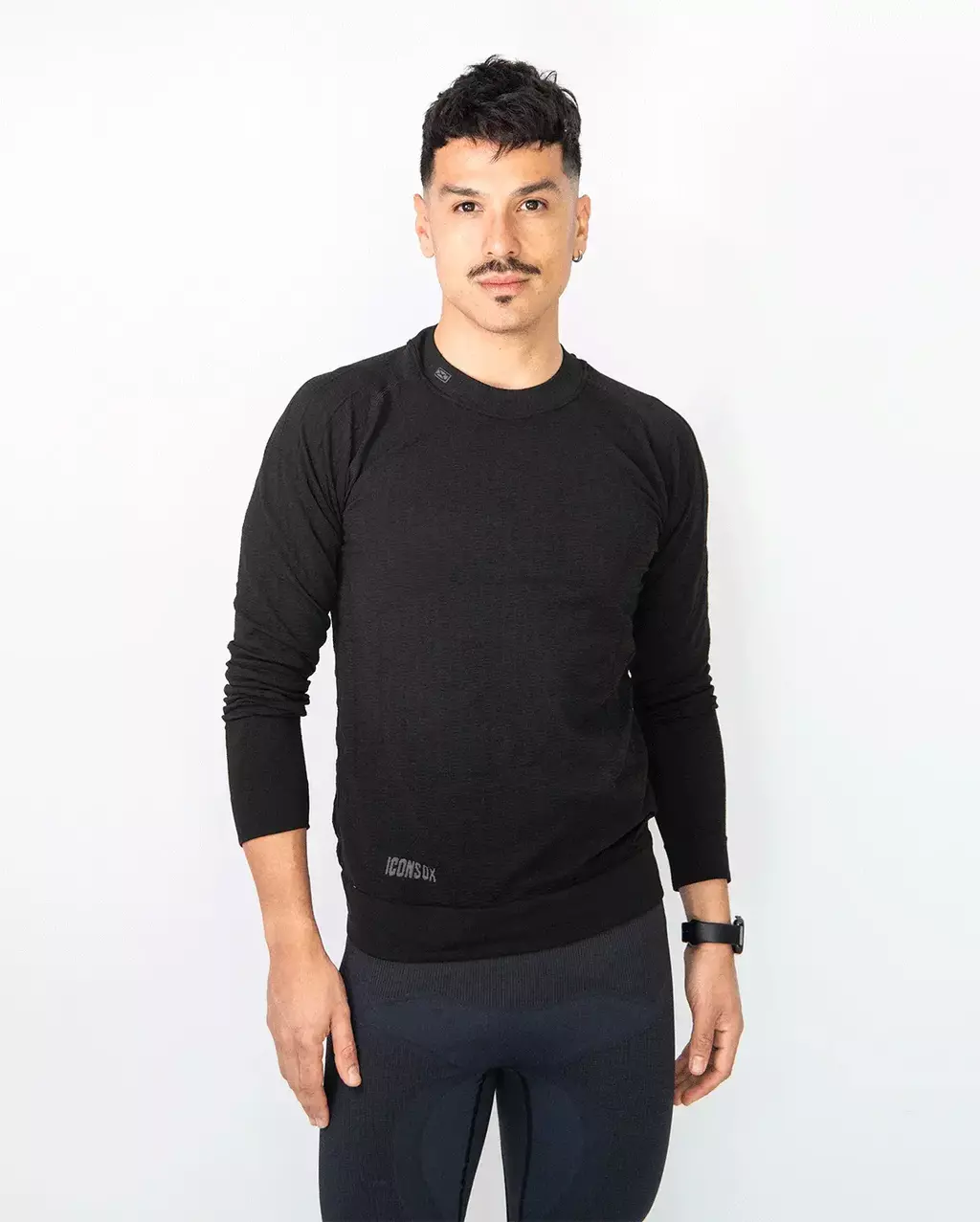 Remera Termica Hombre - Negro